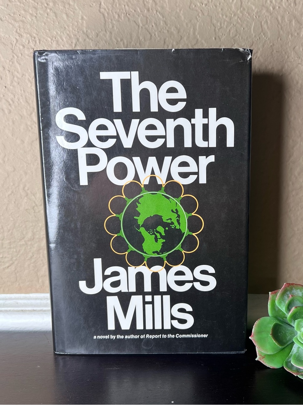 Vintage 1976 The Seventh Power James Mills First Edition Hardcover Cold War